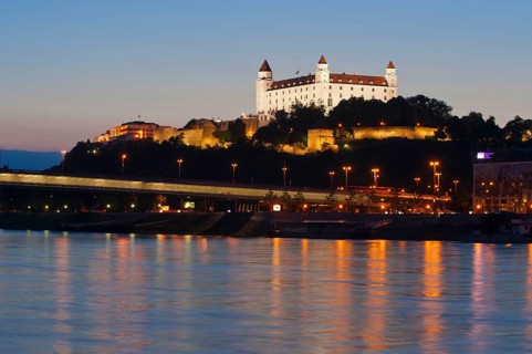 Bratislava Castle, Pressburg, Castle, Danube, Bratislava, Slovakia, Europe