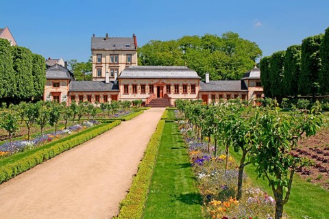 Prinz-Georg-Garten, Darmstadt, Hesse, Pretlack's garden, Pretlasch's garden house, Germany, Europe