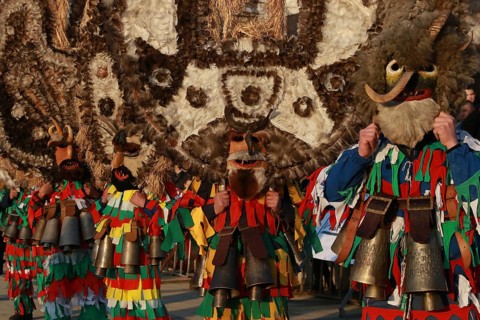 Mask festival Surva 2018 in Pernik, Bulgaria, Europe