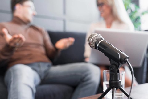 Microphone interview