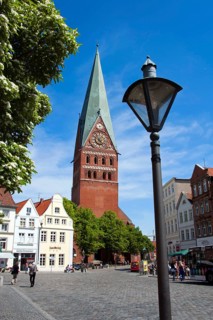 St. Johannis Church, Johanniskirche, Am Sande, Lüneburg, Lower Saxony, Germany, Europe