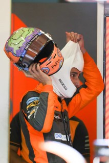 MELBOURNE, AUSTRALIA, APRIL 8: Daniel Ricciardo of McLaren F1 Team after 2nd practice at the 2022