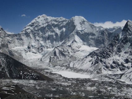 Frozen Lake Imja Tsho, Everest Region