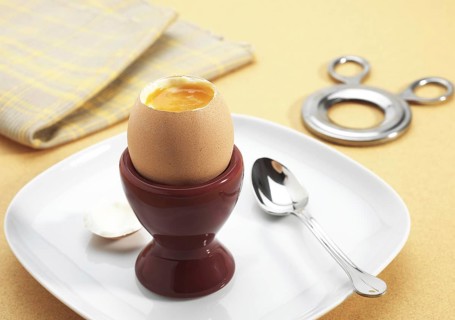 Soft-Boiled Chicken Egg in Eggcup