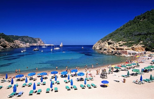 Cala Benirras, Ibiza, Balearic Islands, Spain, Europe