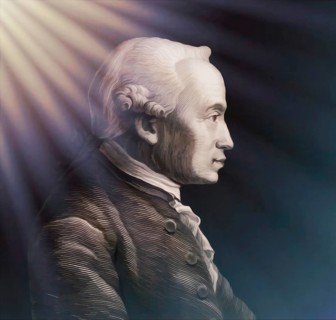 Immanuel Kant, 1724, 1804, German philosopher of the Enlightenment, digitally altered