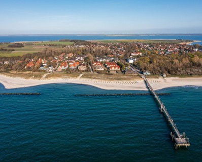 Baltic resort Wustrow pier