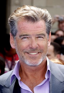 Pierce Brosnan at the Los Angeles premiere of 'Oceans' held at the El Capitan Theater in Hollywood,