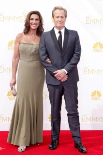 Jeff Daniels at the 66th Annual Primetime Emmy Awards held at the Nokia Theatre L.A. Live in Los