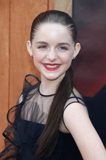 Mckenna Grace at the Los Angeles premiere of 'Annabelle Comes Home' held at the Regency Village