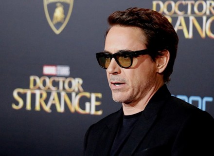 Robert Downey Jr. at the World premiere of 'Doctor Strange' held at the El Capitan Theatre in