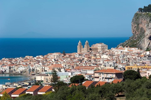Old Town, Rocca di Cefalu, Cefalu, Province of Palermo, Sicily, Italy, Europe