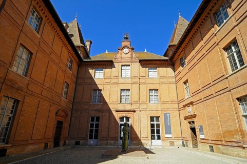 Ingres Museum, Jean Auguste Dominique, Musee, old bishop's palace, Montauban, Tarn-et-Garonne