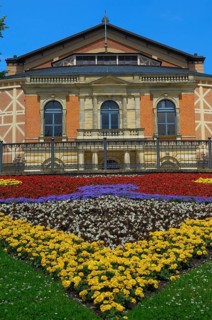 Bayreuth, Festival Richard Wagner Opera House, Bayreuth Festival Theatre, Opera House, Upper