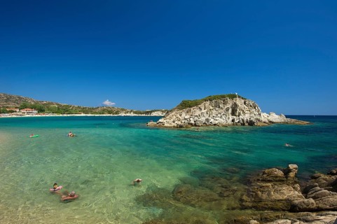 Kalamitsi Beach, Sithonia, Halkidiki, Chalkidiki, Greece, Europe