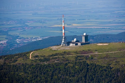 Brocken, summit, Hochharz National Park, Saxony-Anhalt, Germany, Europe