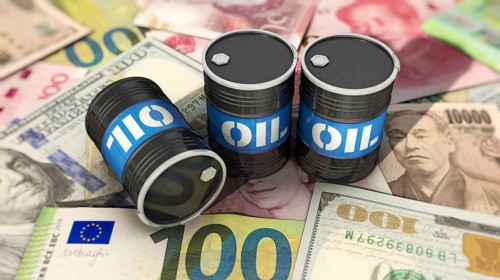 Symbolic image on the subject of the oil price
