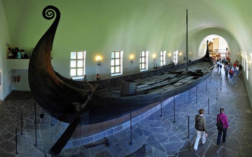 Wooden ship, Viking ship house, Viking ship museum, Viking museum, Oslo, Norway, Vikingskipshuset,