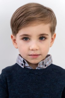 Portrait little boy wearing lens 4