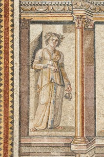 Mosaic, 2nd, 3rd century AD, Archaeological Museum, Antioch, the abandoned Ariadne, Hatay
