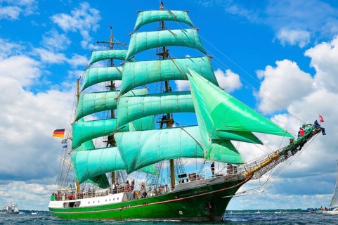 Baltic Sea, Windjammerparade, Kieler Förde, Kieler Woche, Kiel, Schleswig-Holstein, Germany, Europe