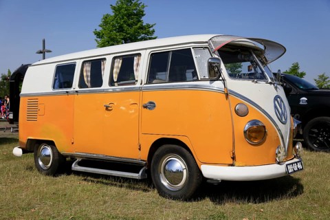 Volkswagen VW Transporter T1 Bulli, minibus, 41st May Beetle Meeting, Hanover, Lower Saxony,