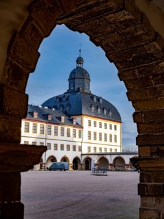 Friedenstein Castle, Gotha, Thuringia, Germany, Europe