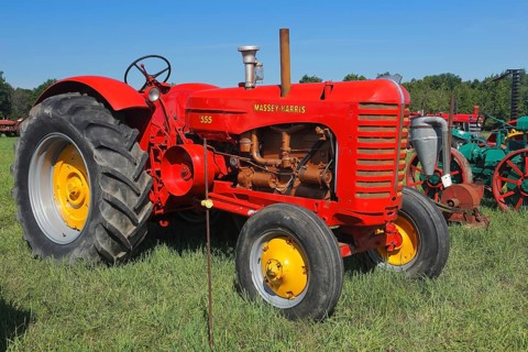 Vintage farm truck, farm event, Hinchinbrook, Province of Quebec, Canada, North America