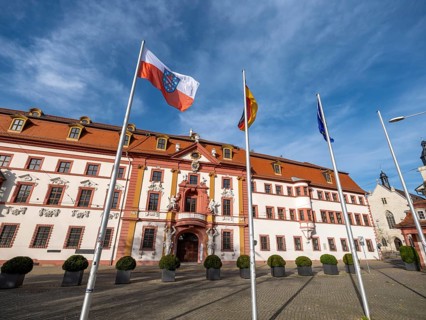 Thuringian State Chancellery, Government Headquarters of the Free State of Thuringia, Building of