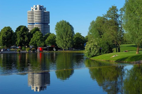 Munich, BMW Headquarters, Olympic Park, Olympia Park, Bavaria, Germany, Europe