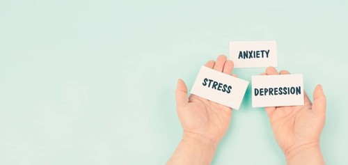 Depression, anxiety and stress, frustration and negativity, mental health concept, hopeless mind,
