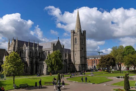 St Patrick's Cathedral, Dublin, Ireland, Europe