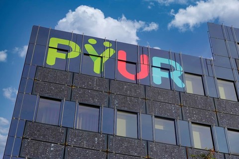 Distribution brand Pÿur of Tele Columbus AG. Berlin, Germany, Europe