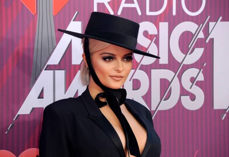 Bebe Rexha at the 2019 iHeartRadio Music Awards held at the Microsoft Theater in Los Angeles, USA