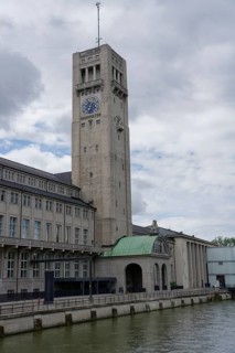 German Museum, Tower, Isar, River, Munich, Bavaria, Free State, Germany, Europe