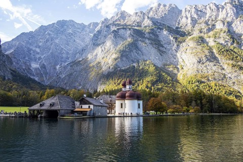 Sankt Bartholomä am Königssee in Bavaria