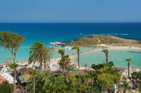 Nissi Beach in Agia Napa, South Cyprus, South Cyprus