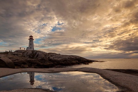 Lighthouse, Peggys Cove, Nova Scotia, Canada, North America