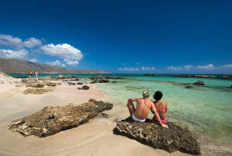 Elafonisi Beach, South Coast, Crete, Greece, Europe