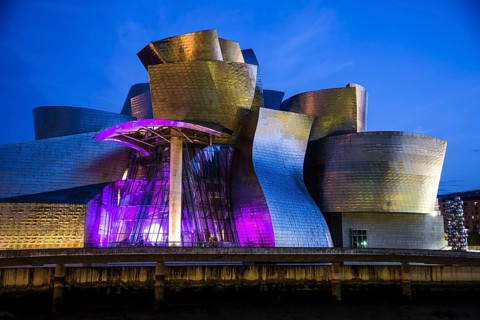 Guggenheim Museum, Bilbao, Basque Country, Pais Vasco, Spain, Europe