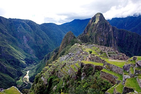 Machu Picchu, the lost city of the Incas in Peru