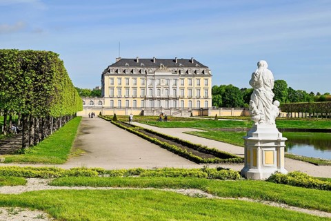 Augustusburg Palace Park, Brühl, North Rhine-Westphalia, Germany, Europe