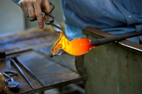 Glassblower, glassblowing, Murano, Venice, Veneto, glassblowing art, Venezia, Regione del Veneto,
