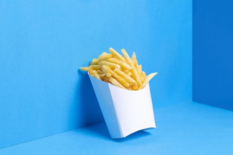 Bag full salted french fries (1)
