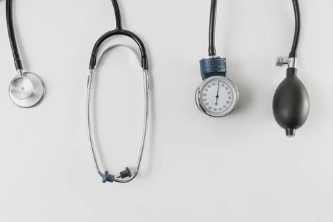 Stethoscope pieces. Resolution and high quality beautiful photo