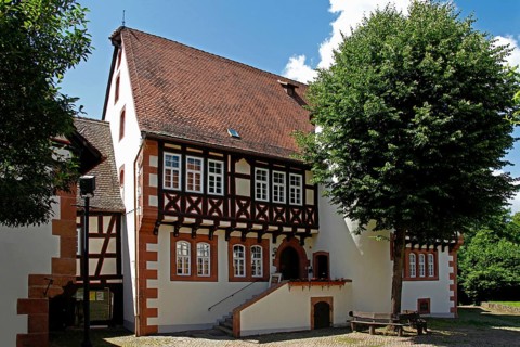 Brothers Grimm, museum, former official residence, Steinau an der Straße, Main-Kinzig district,