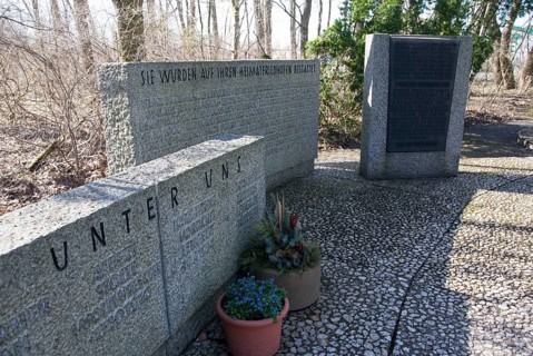 Memorial to the 1963 mining accident, Lengede, Peine district, Lower Saxony, Germany, Europe