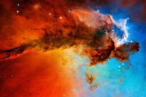 Awesome space background. Elements of this image furnished by NASA