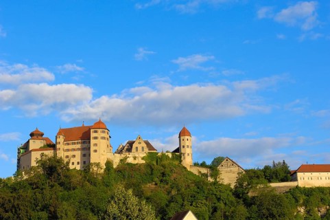 Harburg, Swabia, Harburg Castle, Romantic Road, Bavaria, Germany, Europe