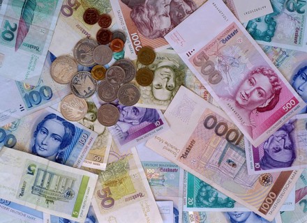 German Mark, Notes and Coins